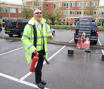 target fire protection help raise money for parkinson society
